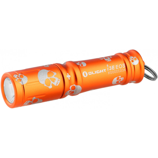 Фонарь-брелок Olight I3E EOS orange skull