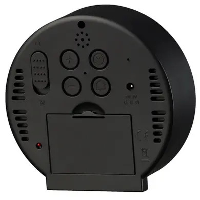 Часы настольные Bresser MyTime Echo FXR Black (8010071CM3WHI)