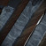 Нож Ocaso Solstice, Engraved titanium Topo Pattern, Black