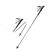 Трекинговая палка Naturehike CNK2450DS017, 35-110 см, черная