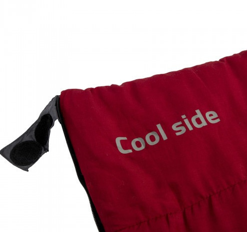 Спальный мешок Bo-Camp Gramark Cool/Warm Gold -8° красный/серый (3605890)