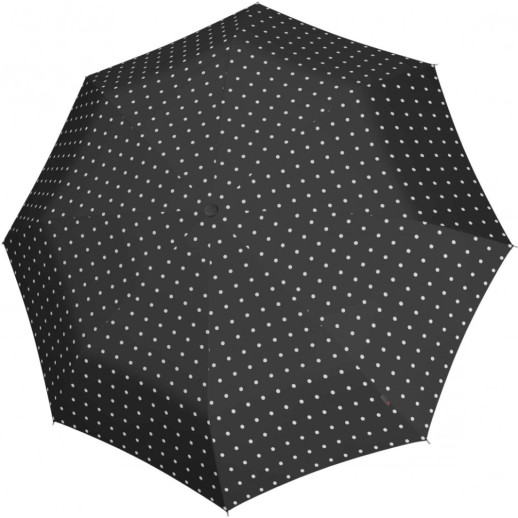 Зонт Knirps T.200 Kelly Black UV Protection Авто / Складной / 8спиц / D99x28см
