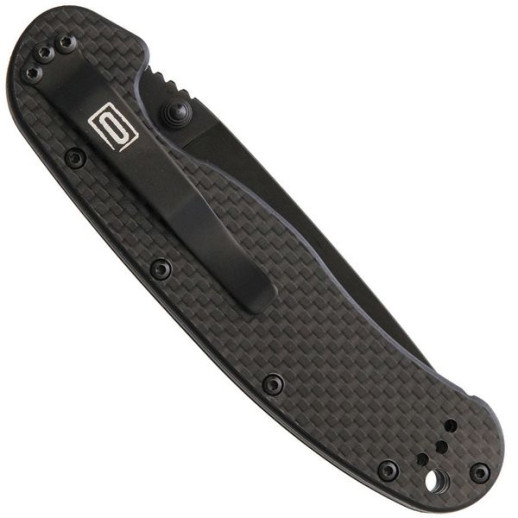 Нож Ontario RAT-1 Carbon Black (8887CF)