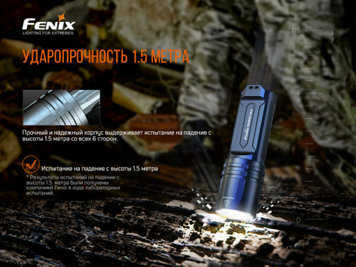 Фонарь ручной Fenix TK35UE V2.0 (Комплектация темляк и чехол)