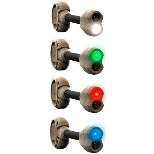 Фонарь на шлем Princeton Tec Switch RGB/White 10 lm Tan