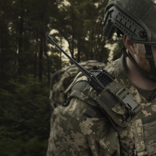 Подсумок Ukrarmor для рации. Крепеж Molle. Cordura 500D Пиксель