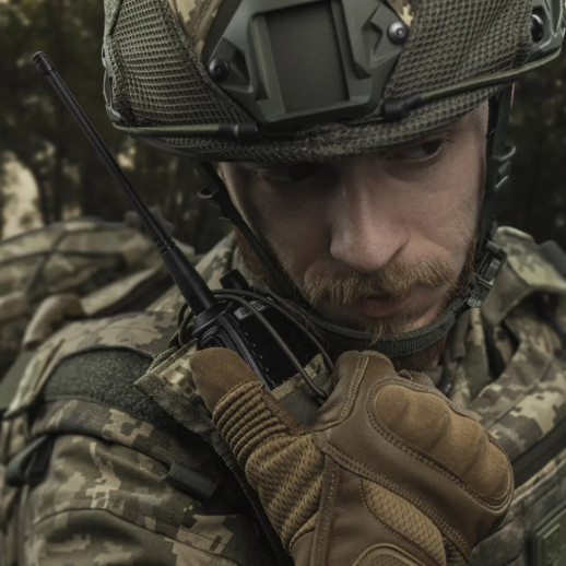 Подсумок Ukrarmor для рации. Крепеж Molle. Cordura 500D Пиксель