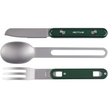 Набор столовых приборов Active Tres 3 Olive