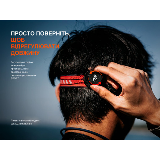 Фонарь налобный Fenix ​​HL18R-T V2.0 белый