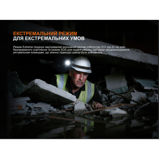 Фонарь ручной взрывобезопасный Fenix WF30RE Spark