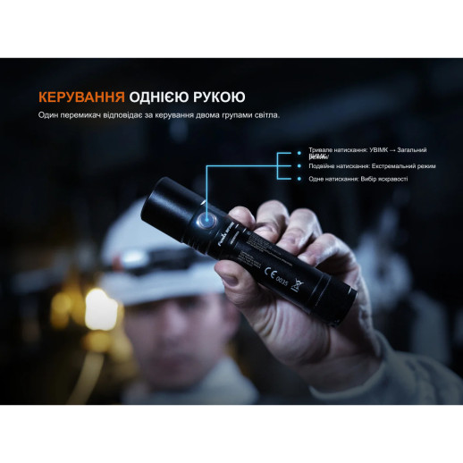Фонарь ручной взрывобезопасный Fenix WF30RE Spark