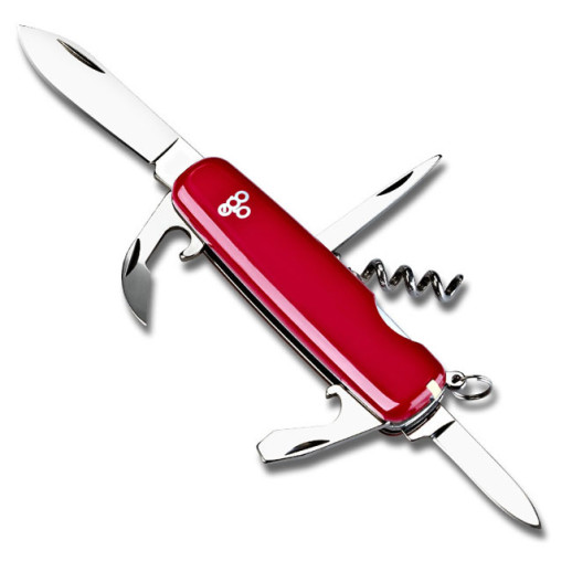 Нож Ego A01.8 красный