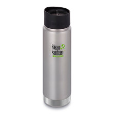 Термофляга Klean Kanteen Wide Vacuum Cafe Cap Brushed Stainless 592 мл
