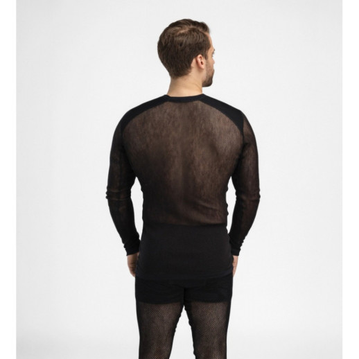 Термокофта муж. Aclima WoolNet Light Crewneck M's Jet Black S
