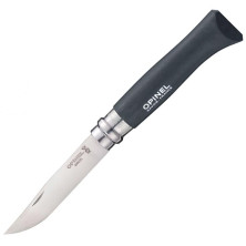 Нож Opinel №8 VRI, блистер темно-серый (002262)