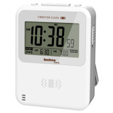 Часы настольные Technoline Vibro WT350 White (WT350)