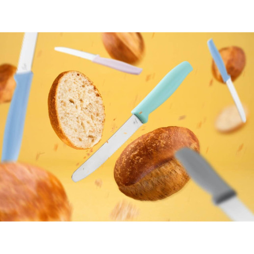 Серрейторный кухонный нож Boker Sandwich Knife, мятный