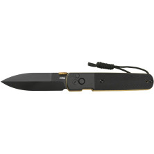 Нож CJRB Locust Black Blade, AR-RPM9, Black PVD Steel+Black G10 Inlay black