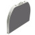 Стол Bo-Camp Case Model Oval 150x80 cm Grey (1404399)