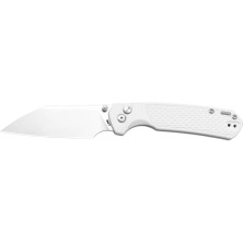 Нож CJRB Pyrite-Light S90V, FRN light gray