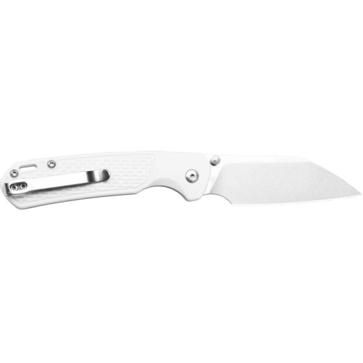 Нож CJRB Pyrite-Light S90V, FRN light gray
