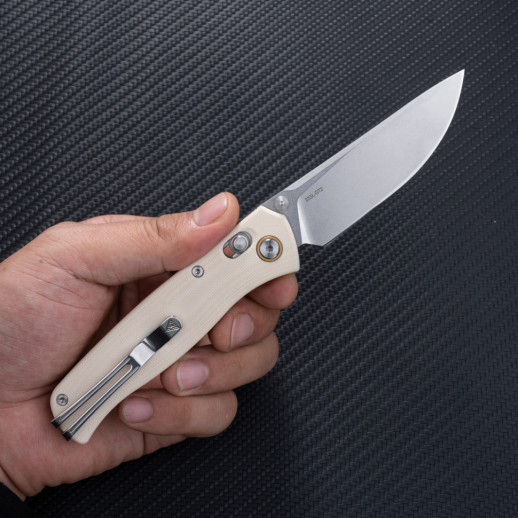 Нож складной SRM Medal 255L-GT2, белый