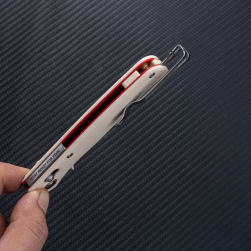 Нож складной SRM Medal 255L-GT2, белый