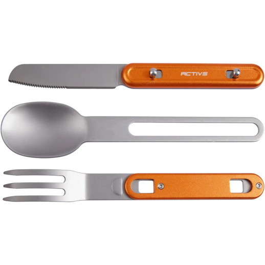 Набор столовых приборов Active Tres 3 Orange