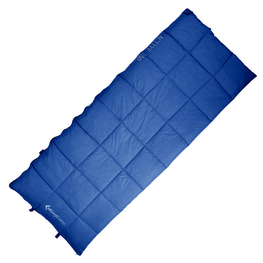 Спальный мешок KingCamp Active 250 (KS3103) синий, левый