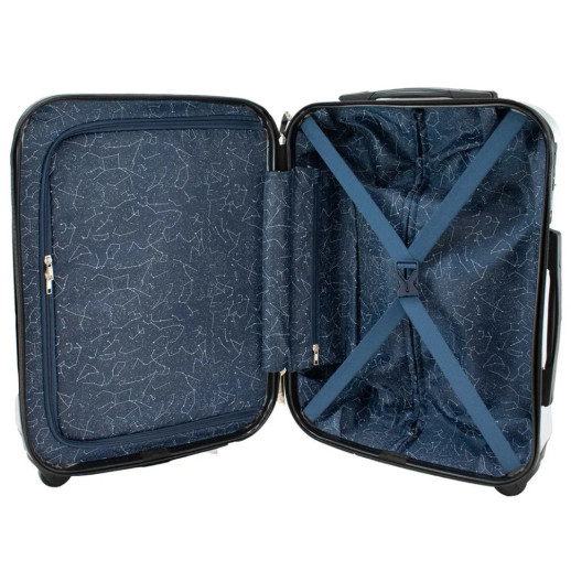 Чемодан Semi Line 20" (S) NASA Silver (T5797-1)