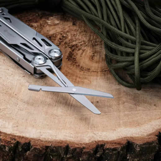 Мультитул Ganzo G303 с чехлом Molle и битами, 21 функция