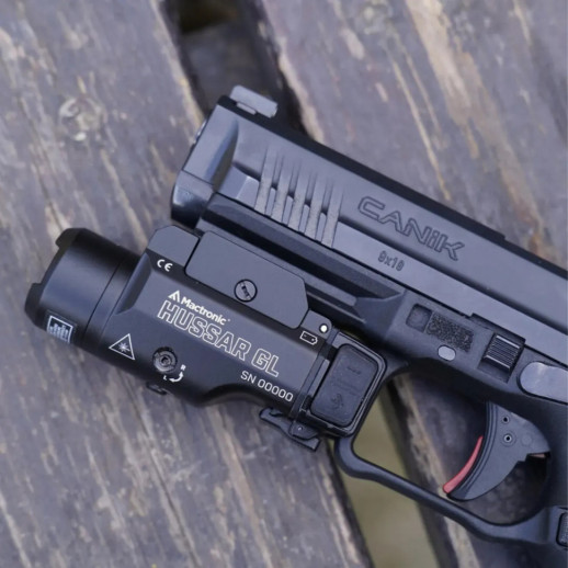 Фонарь тактический Mactronic Hussar GL (900 Lm) Gun Mount (THG0011)