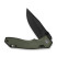 Нож складной туристический Civivi Elite Brova, (8.7 см) CPM S35VN / Aluminum зеленый