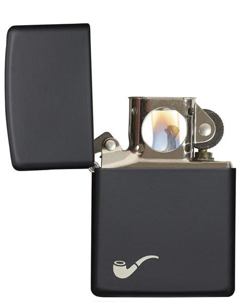 Зажигалка Zippo Трубочная Black Matte Pipe Lighter 218PL