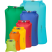 Гермомешок Exped FOLD DRYBAG BS M red - красный