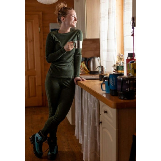 Термоштаны женские Turbat Retezat Bottom Wmn kombu green - L - хаки