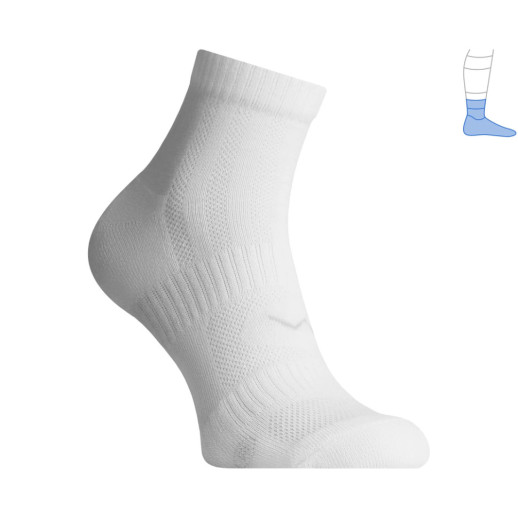 Трекинговые носки Protector ShortLight летние белые L 44-47