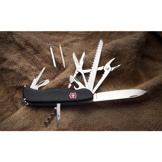 Нож Victorinox HERCULES черный 0.9043.3