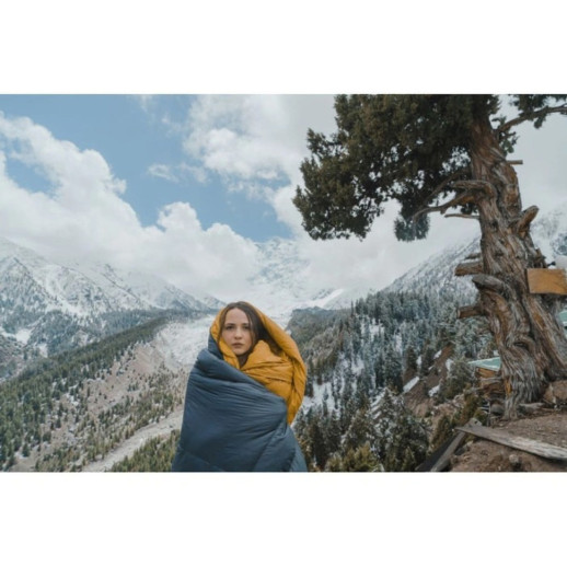 Спальник пуховой Turbat NOX 400 legion blue - 185 см - синий