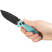 Нож CJRB Shale Black Blade, AR-RPM9, G10 blue/orange
