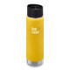 Термофляга Klean Kanteen Wide Vacuum Cafe Cap Lemon Curry Matt 592 мл
