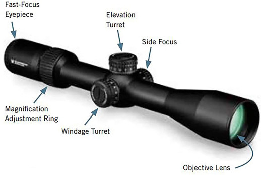 Прицел оптический Vortex Diamondback Tactical FFP 6-24x50 EBR-2C MOA (DBK-10028)