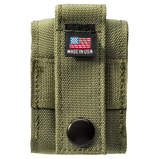 Зажигалка Zippo 236 Blk Crackle Ltr Tactical Pouch OD Green (49400)