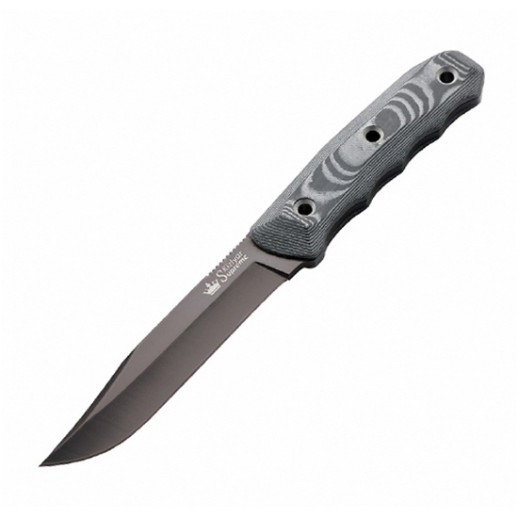 Нож Kizlyar Supreme Enzo черный, сталь AUS8, рукоять G10