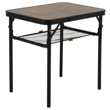 Стол Bo-Camp Garland 60x45 cm Black/Wood look (1404195)
