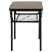 Стол Bo-Camp Garland 60x45 cm Black/Wood look (1404195)
