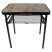 Стол Bo-Camp Garland 60x45 cm Black/Wood look (1404195)