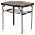 Стол Bo-Camp Garland 60x45 cm Black/Wood look (1404195)