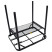 Стол Bo-Camp Garland 60x45 cm Black/Wood look (1404195)