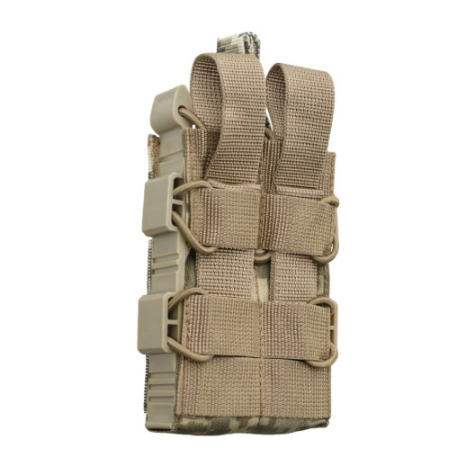 Подсумок Ukrarmor одинарный (пластиковый) для магазина АК/AR Пиксель